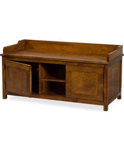 Amish Bayside Bench [Door Detail]