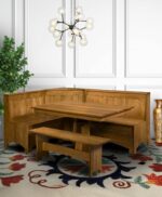 Amish Woodside Nook Set [6 inch Storage Benches]