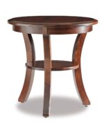 Amish Sierra 24" Round End Table