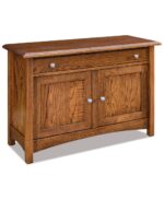 Amish Finland Enclosed Sofa Table