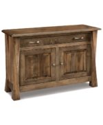 Amish Arc Lexington Enclosed Sofa Table