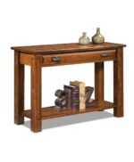 Amish Lexington Open Sofa Table