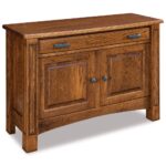 Amish Lexington Enclosed Sofa Table