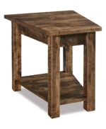 Amish Houston Wedge End Table