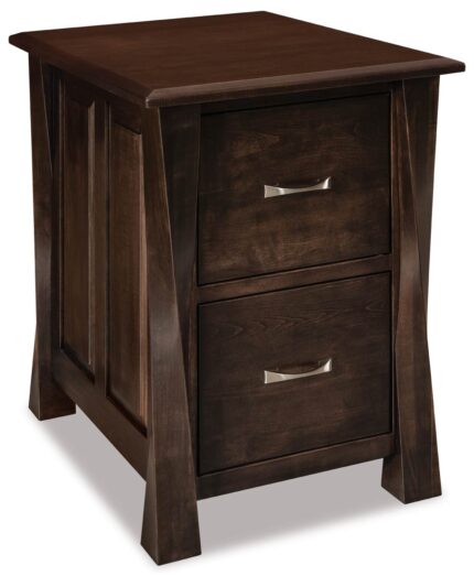 Amish Arc Lexington Filing Cabinet