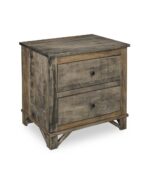 Amish Austin 2 Drawer Nightstand