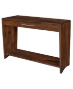 The Nova Open Sofa Table with Drawer offers a clean design with a single drawer and open lower shelf.