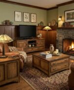 Amish Oakridge Living Collection